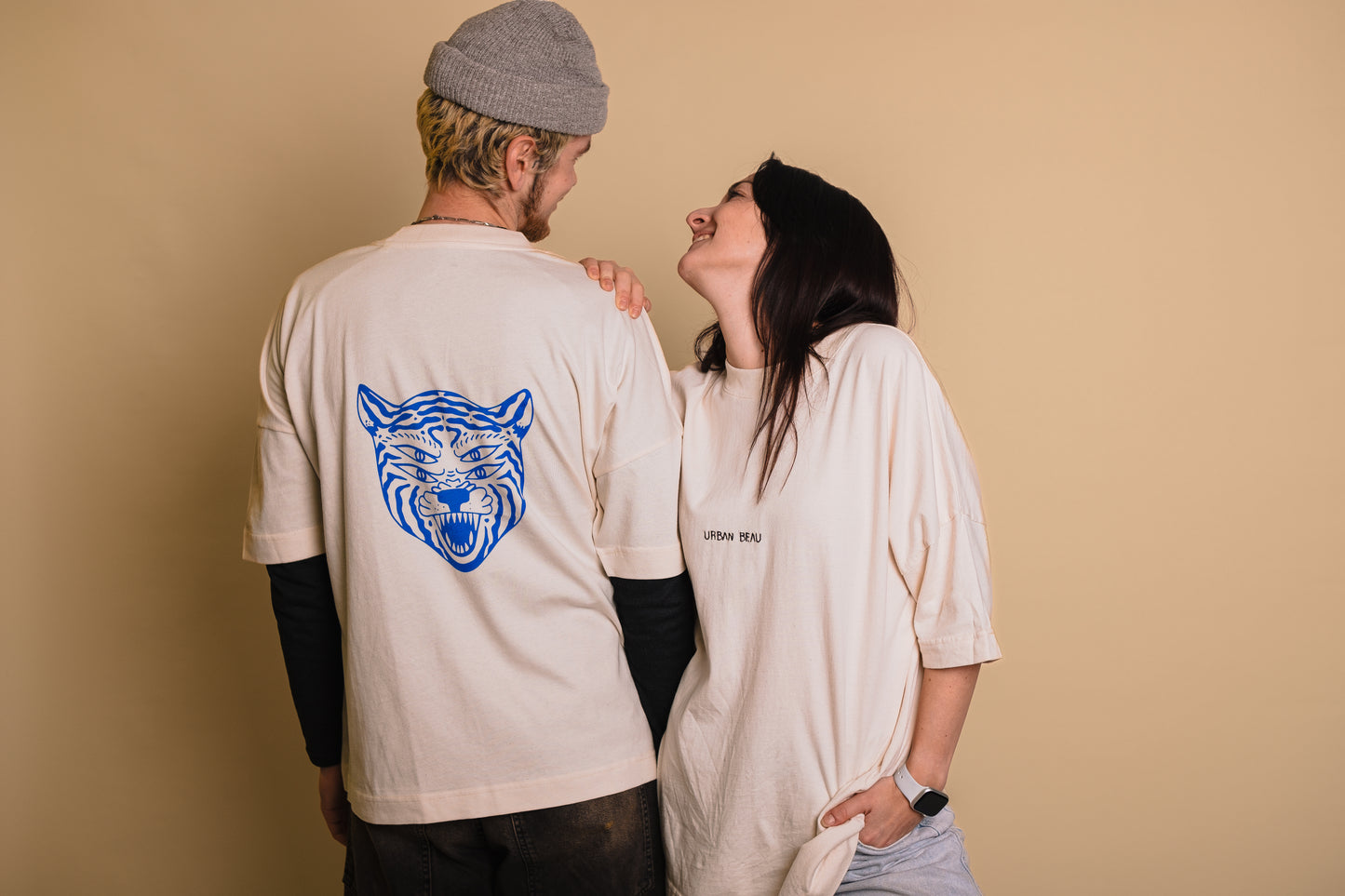 Urban Beau Print - Jungle Tiger (Stanley/Stella Shirt)